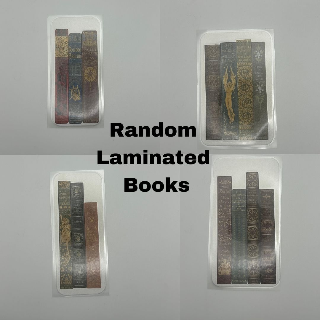 Bookmarks Laminated and Plastic