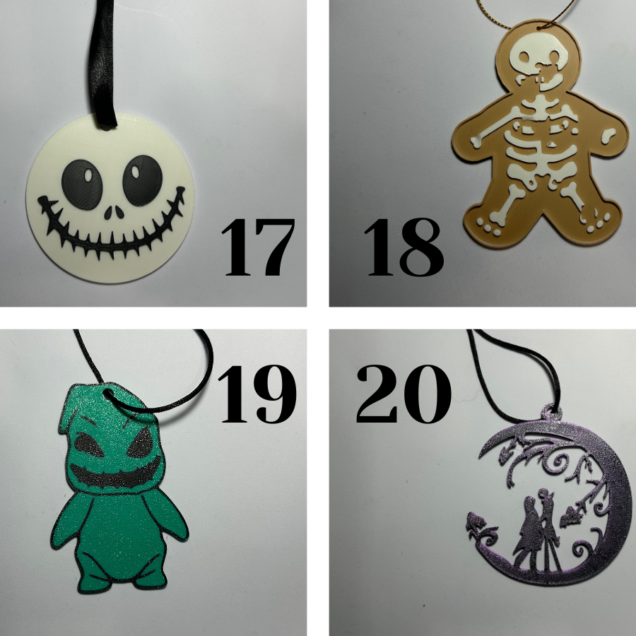 Spooky Ornaments