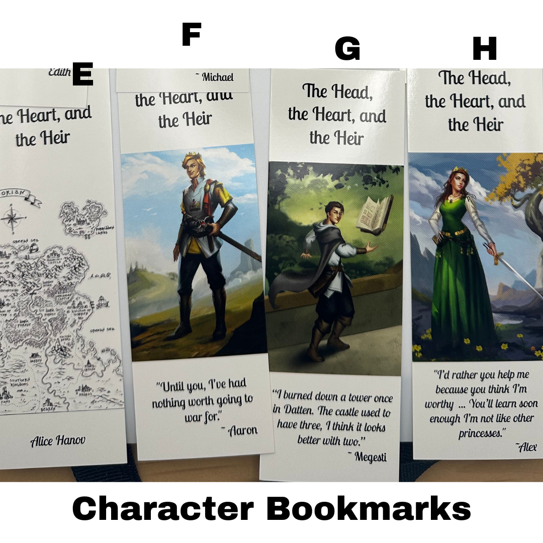Torian Bookmarks and Art Cards