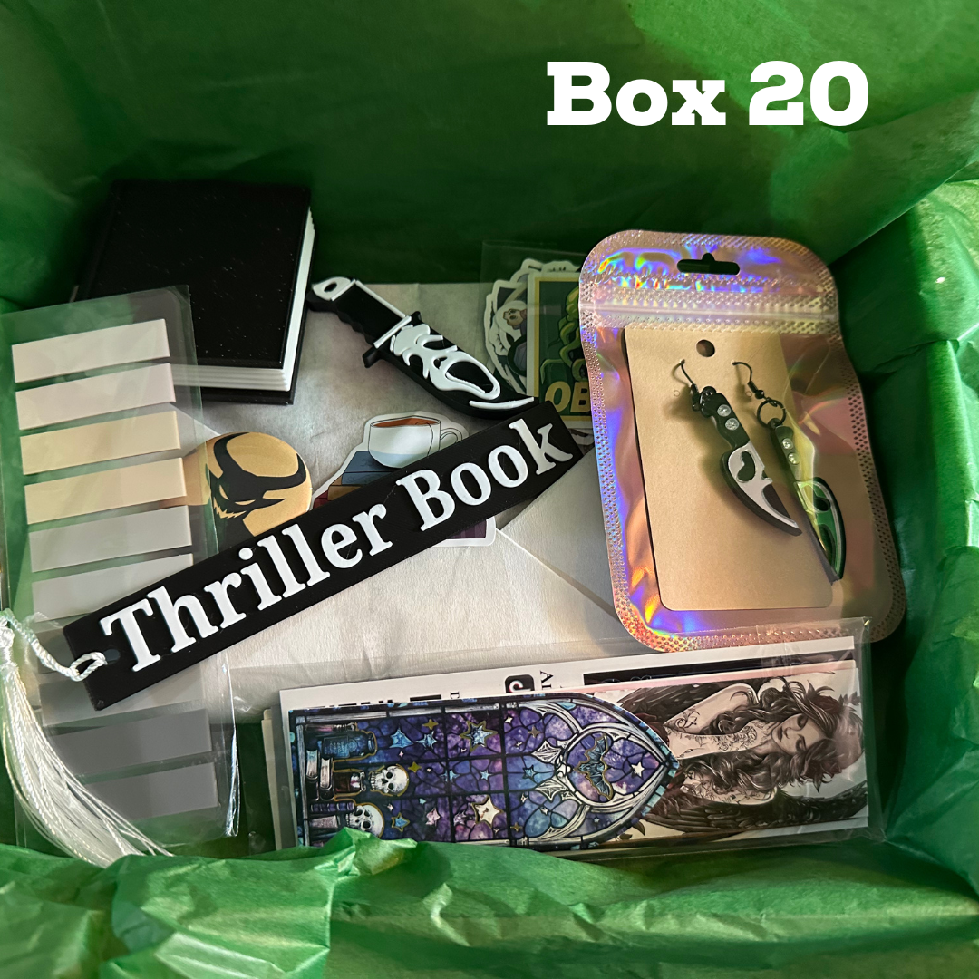 Thriller, Horror & Spooky Mystery Book Box