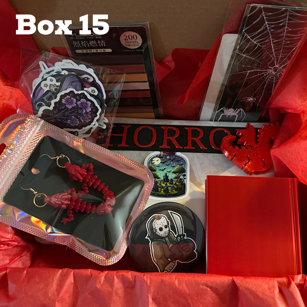 Thriller, Horror & Spooky Mystery Book Box