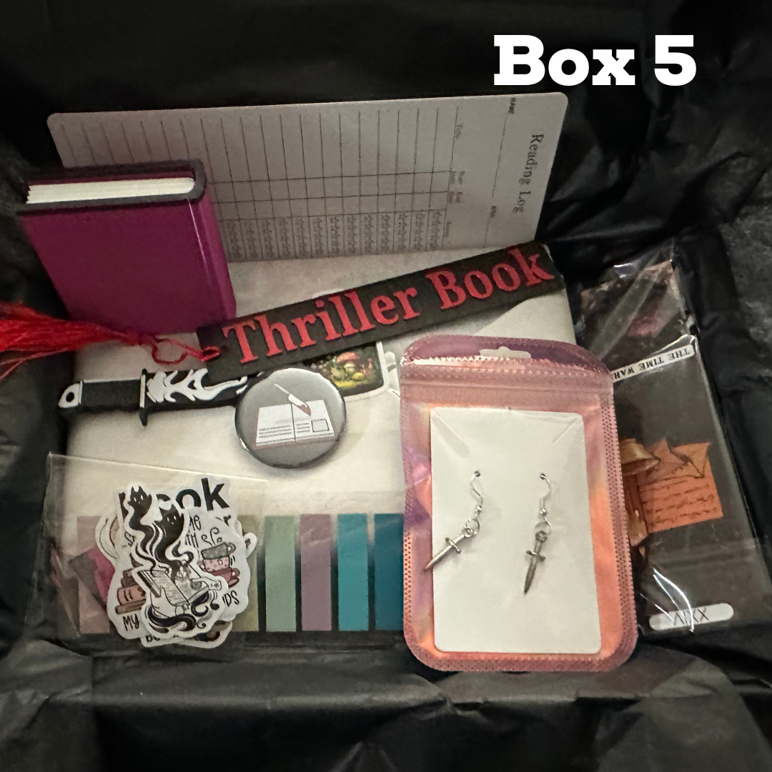 Thriller, Horror & Spooky Mystery Book Box