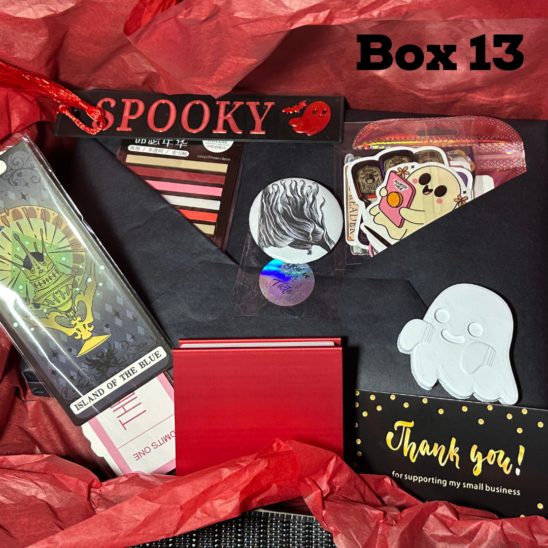 Thriller, Horror & Spooky Mystery Book Box
