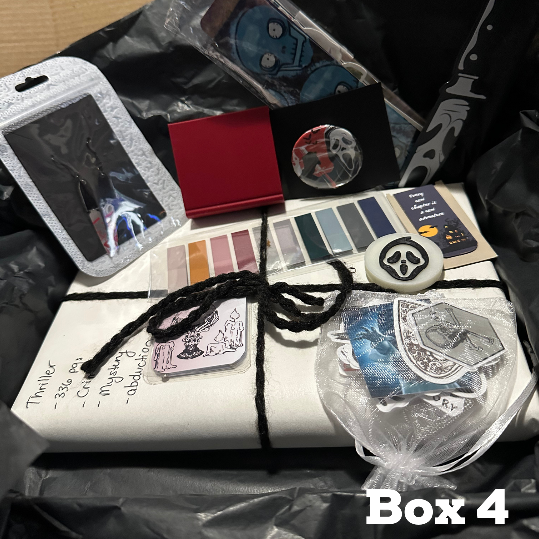 Thriller, Horror & Spooky Mystery Book Box