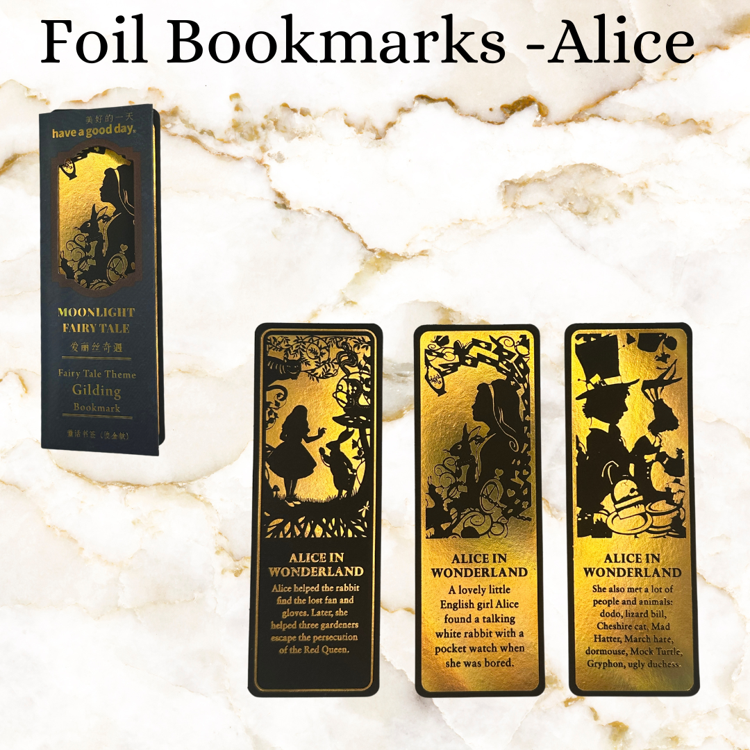 Fancy Foil Bookmarks