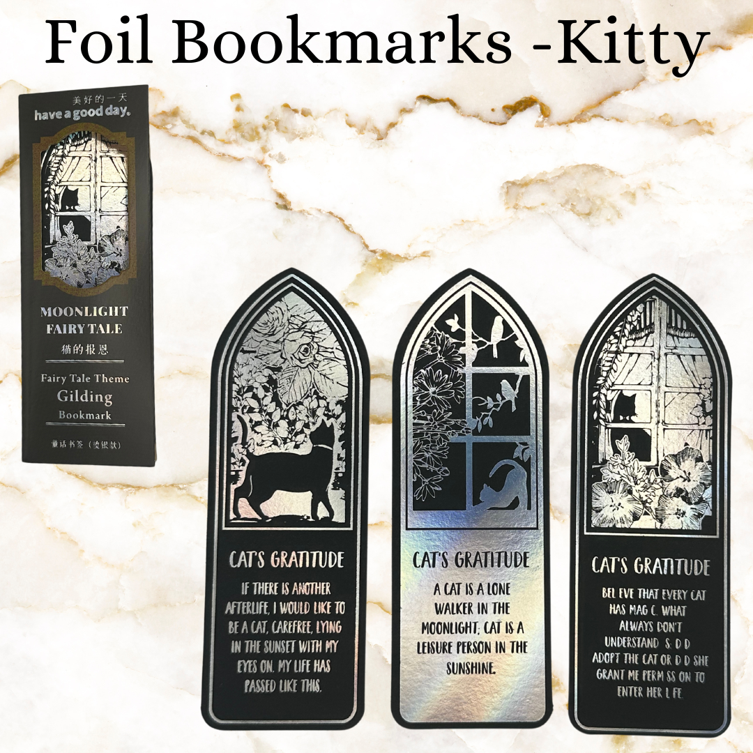 Fancy Foil Bookmarks