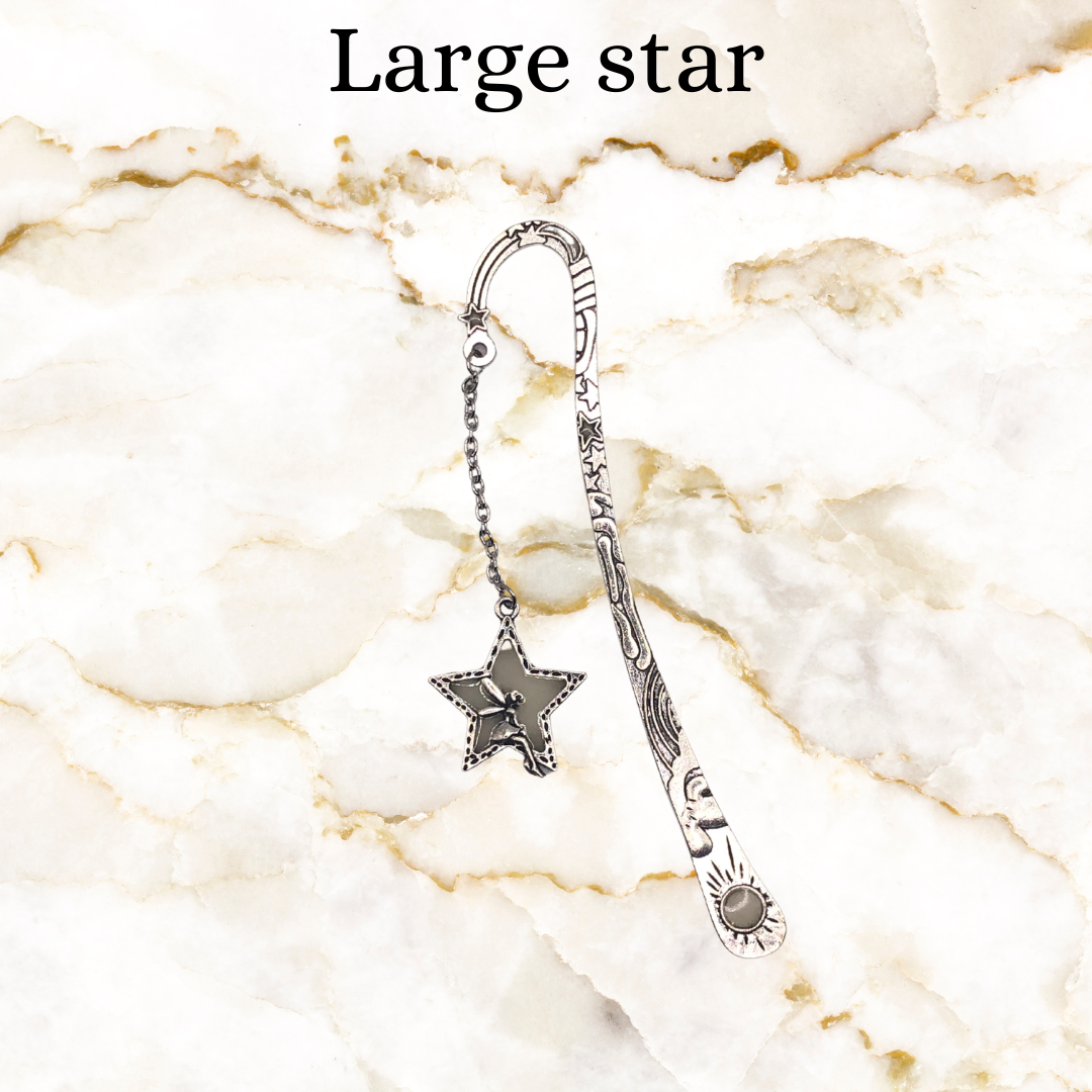 Glow-In-The-Dark Metal Bookmarks