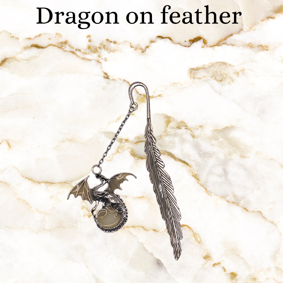 Glow-In-The-Dark Metal Bookmarks