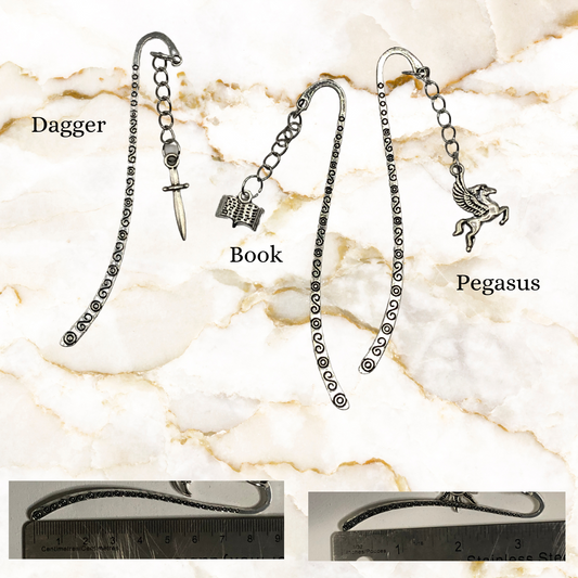 Metal Hanging Bookmarks