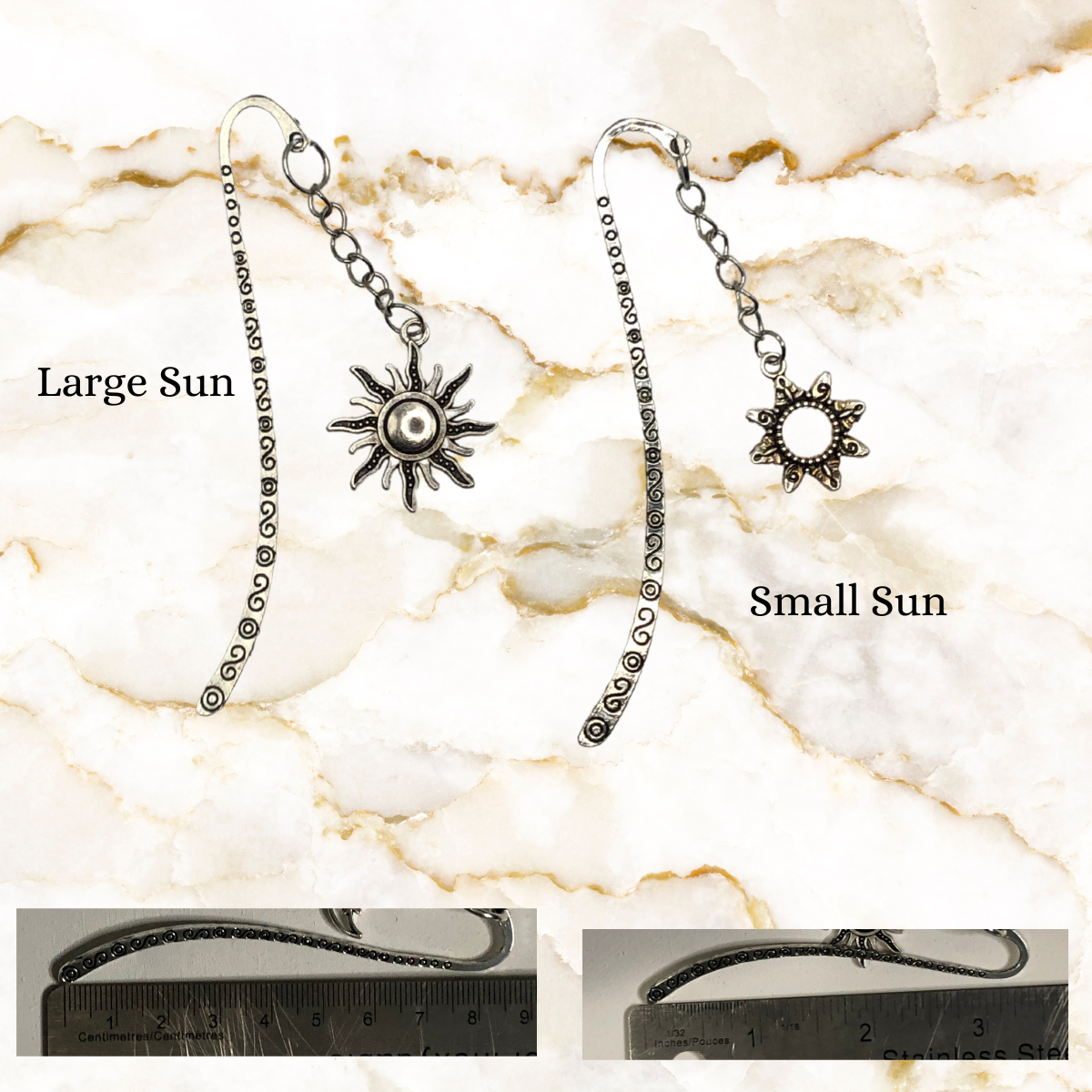 Metal Hanging Bookmarks