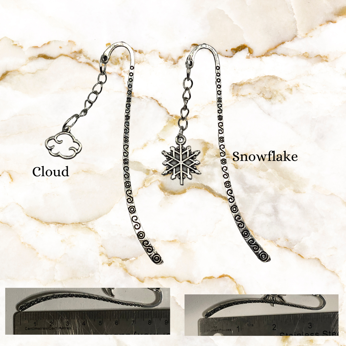 Metal Hanging Bookmarks