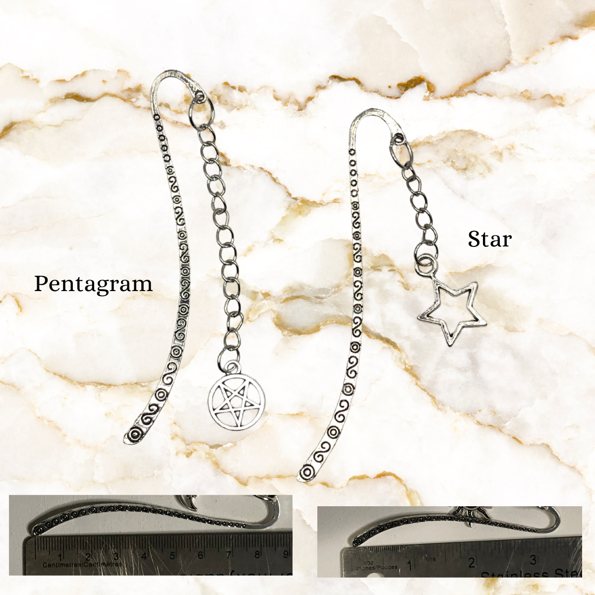 Metal Hanging Bookmarks