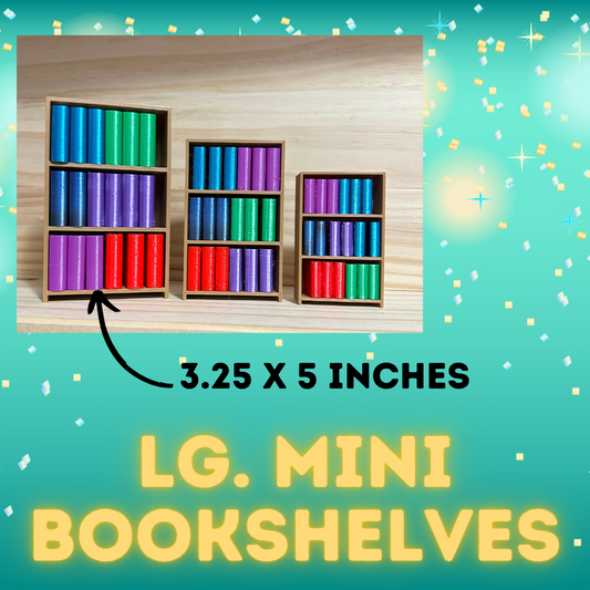 MINI BOOKSHELVES