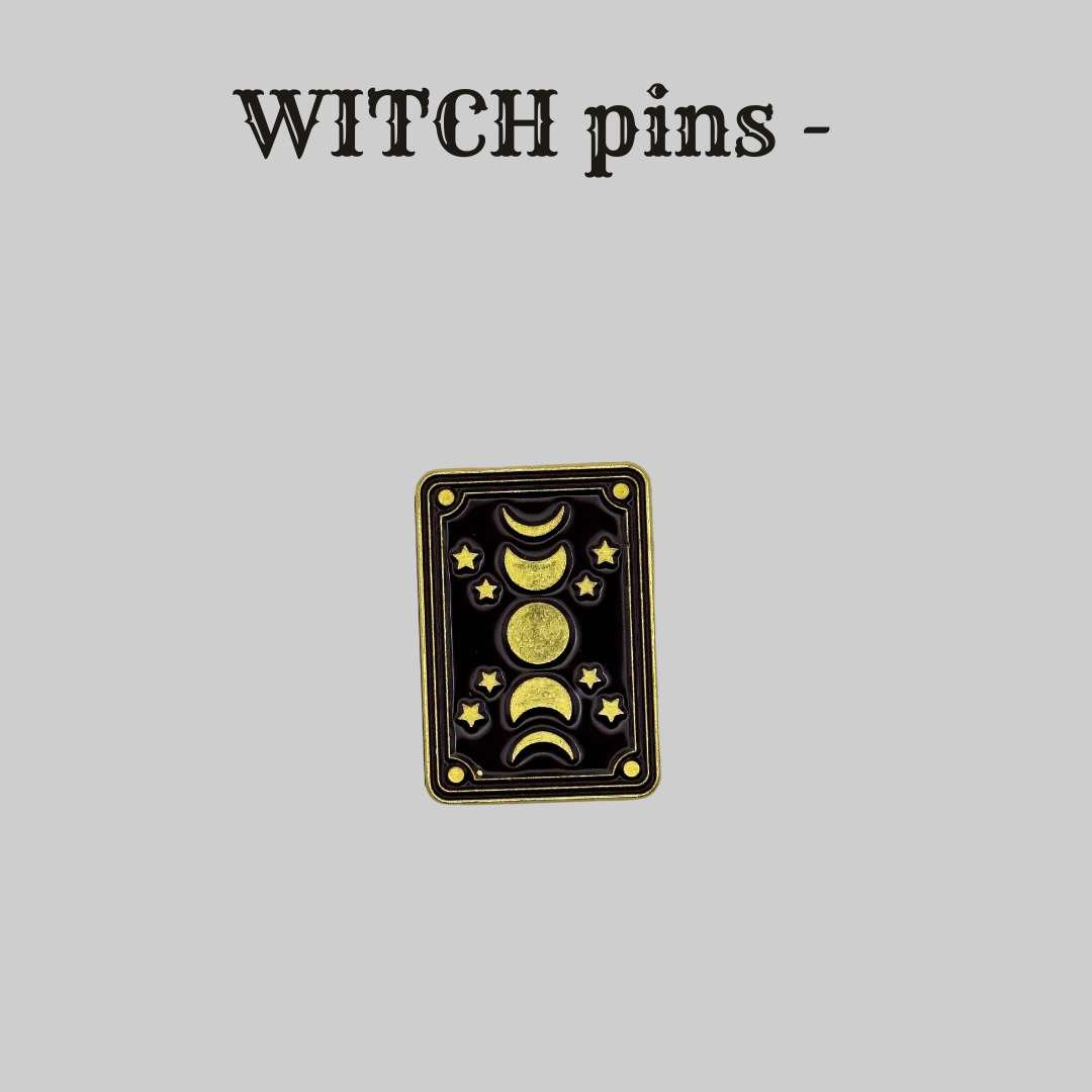 Halloween WITCH pins
