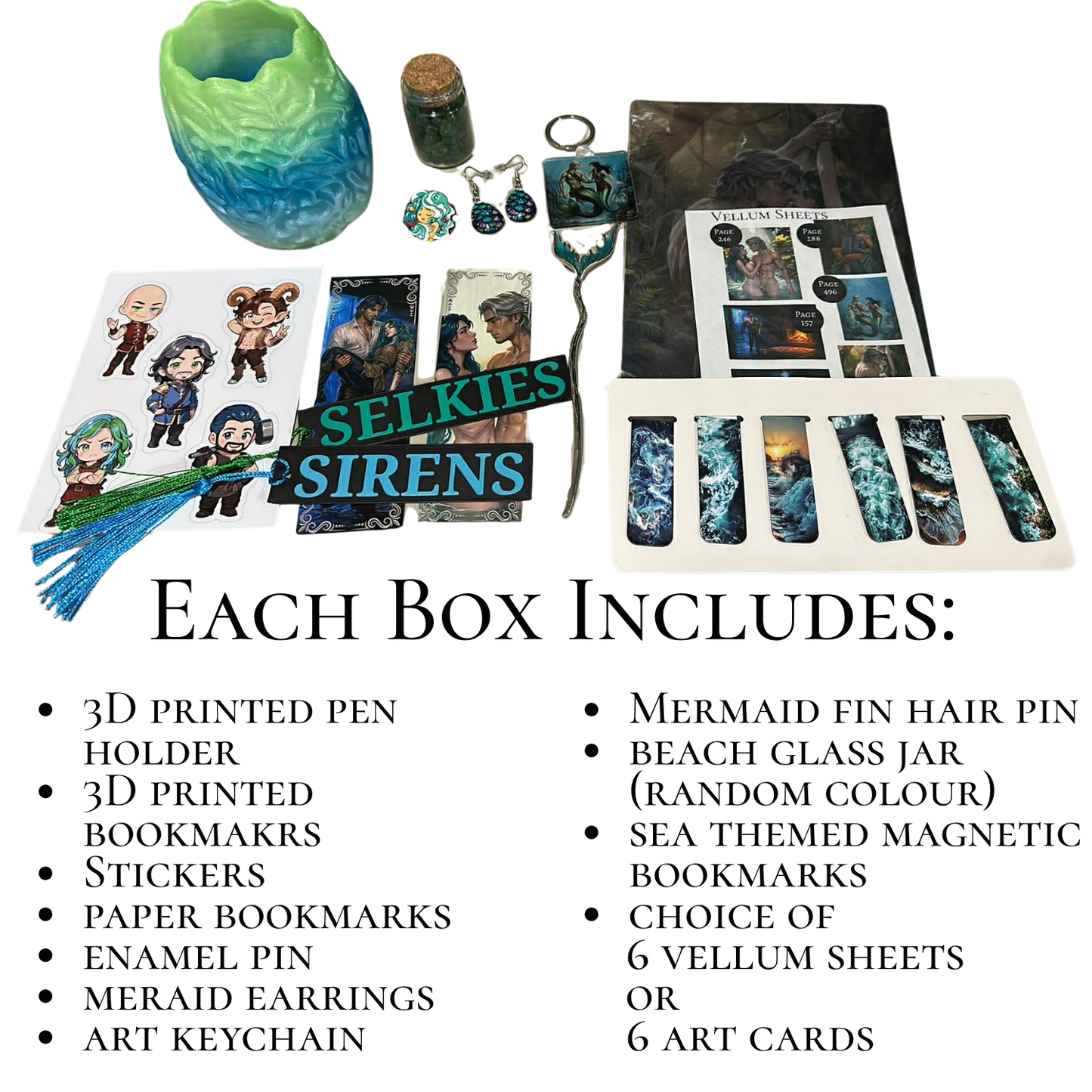 A Siren's Tale Duology Book Boxes