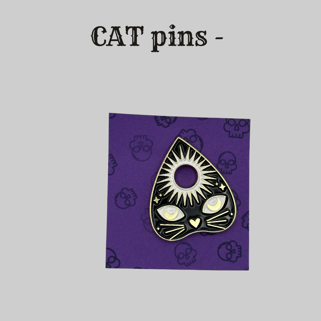 Halloween CAT pins