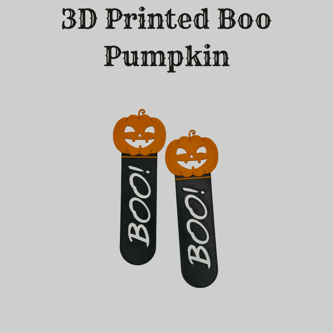 3D Printed Halloween Bookmarks