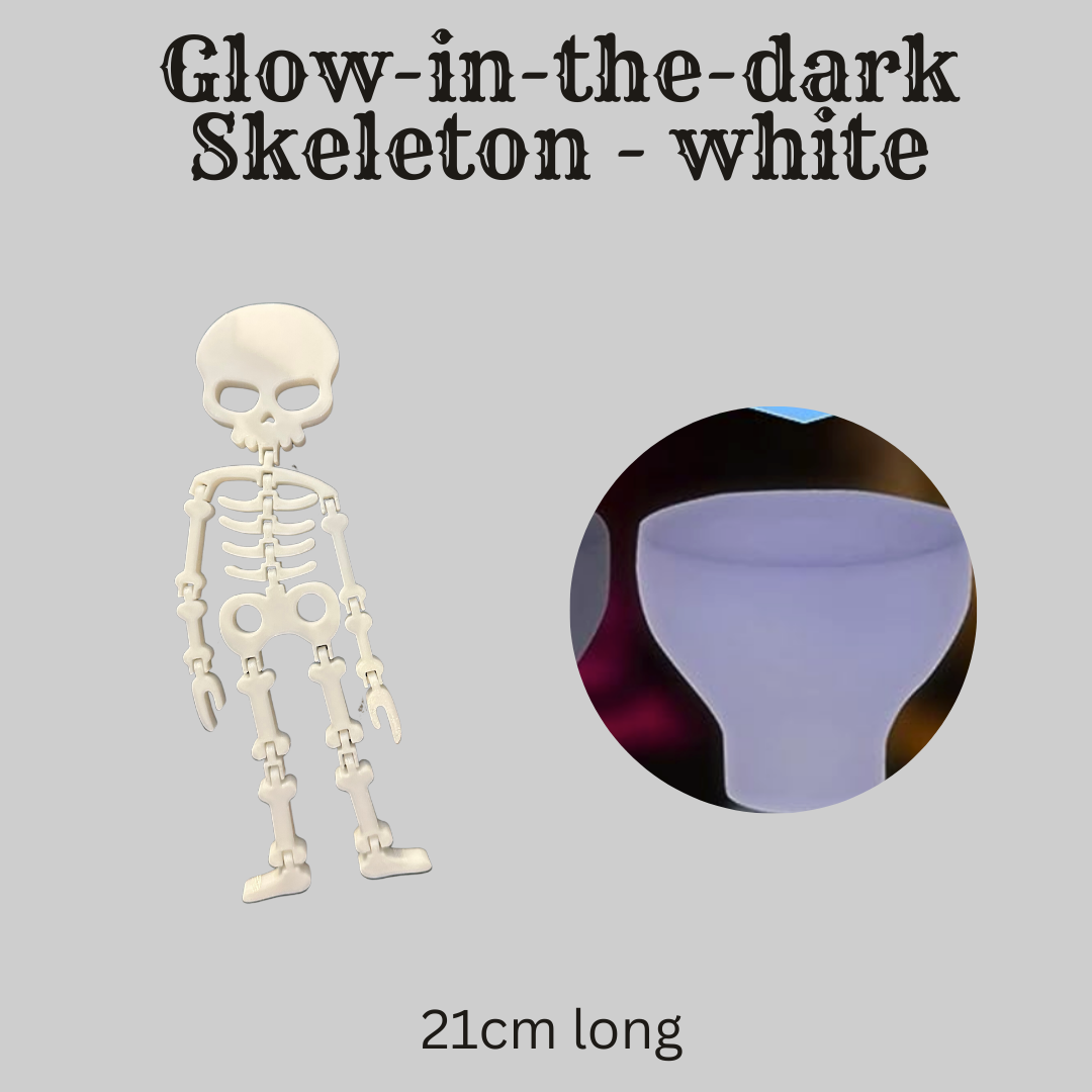Glow in the Dark and Normal Skeletons