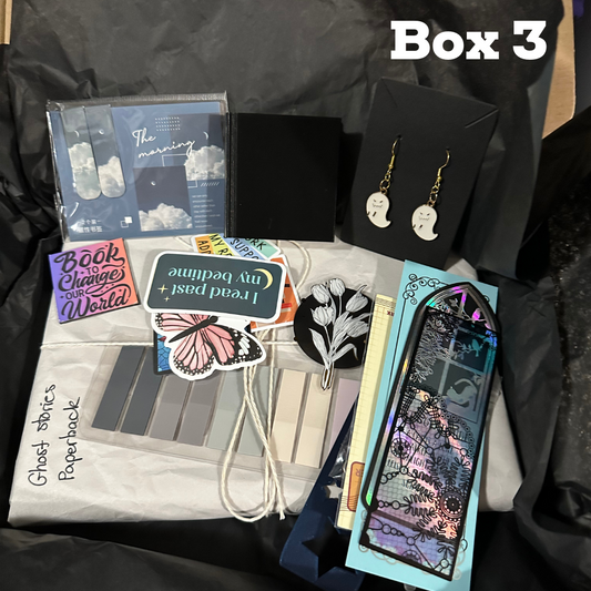 Thriller, Horror & Spooky Mystery Book Box