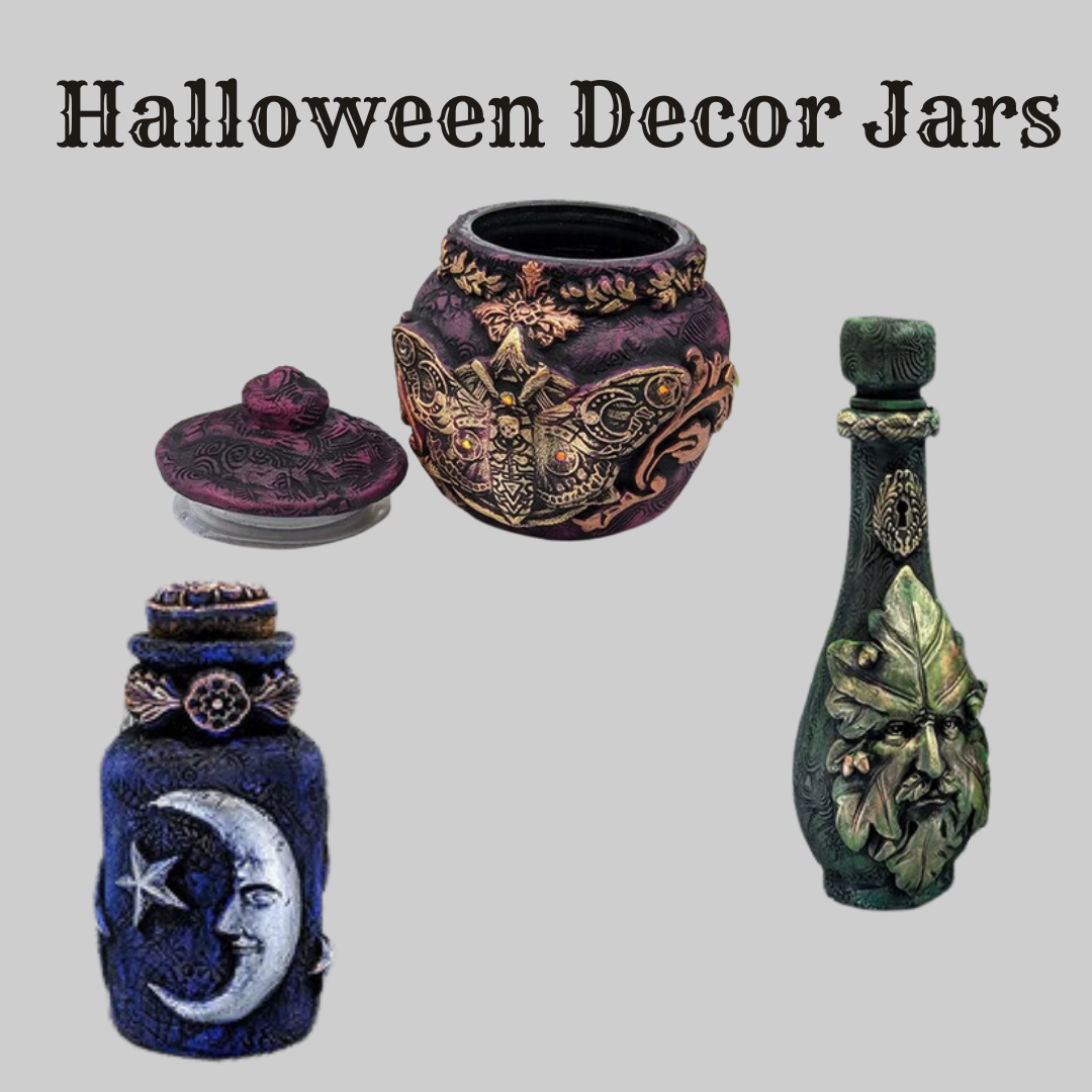 Halloween Decor jars