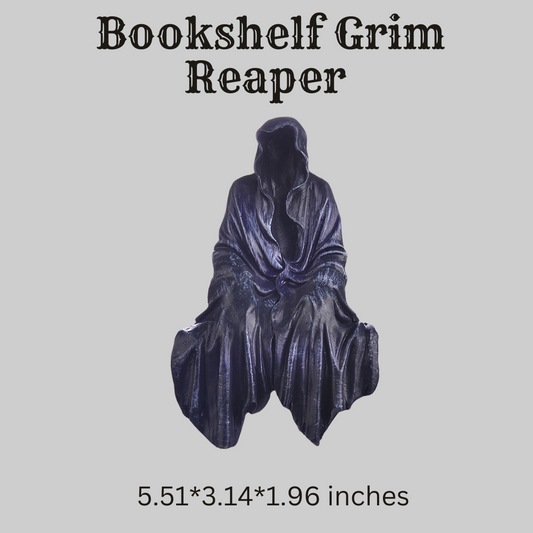 Bookshelf Grim Reaper