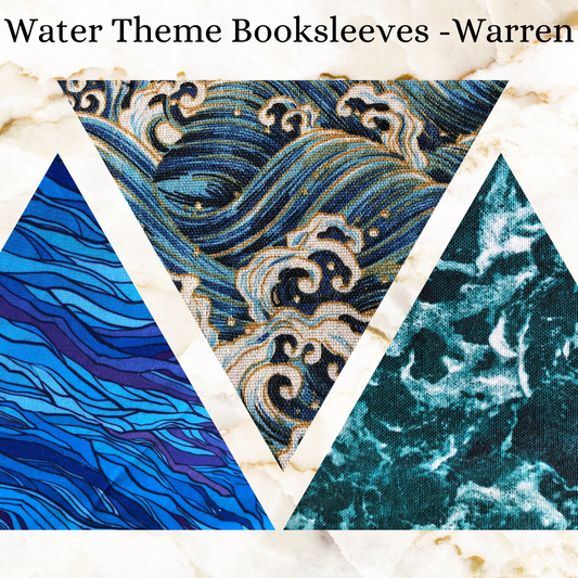 Water Themed Book Sleeves - Warren