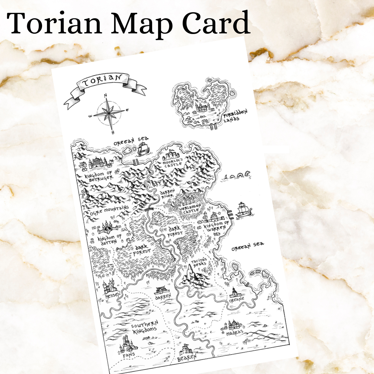 Torian Map card