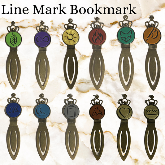 Metal Line Mark Bookmark