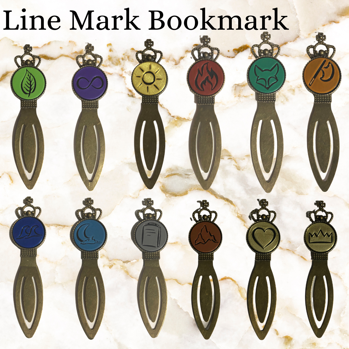 Metal Line Mark Bookmark